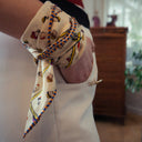İpek Bandana - Cambaz Cepte (50 x 50 cm) - Laqlaq İstanbul